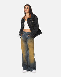 Saint Morta Rodeo Drive Denim Jacket Black Shadow