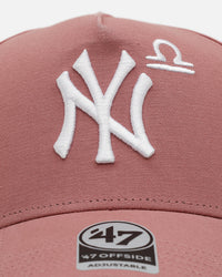 47 Brand New York Yankees 'Yankees Zodiac' Libra 47 Offside Snapback Mauve