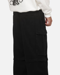 Saint Morta Umbra Super Baggy Cargo Pants Black