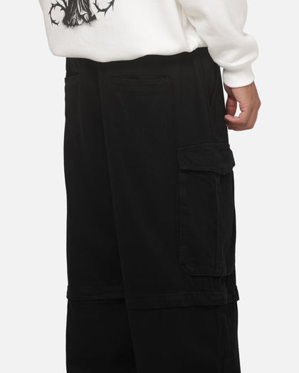 Saint Morta Umbra Super Baggy Cargo Pants Black