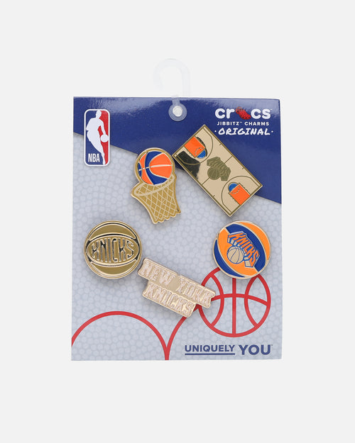 Crocs New York Knicks 5 Pack Jibbitz Charms Multi