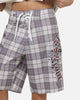 Worship Catharsis Long Boardshorts Light Grey