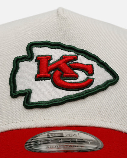 New Era Kansas City Chiefs 'Strawberry' 9FORTY A-Frame Snapback Chrome/Red