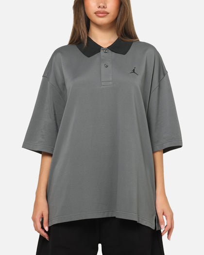 Jordan Brooklyn Polo Top Iron Grey