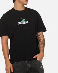 X-Large Peace Frog T-Shirt Pigment Black