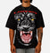 Loiter Urban Beast Vintage T-Shirt Black Acidwash