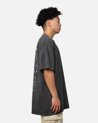 Loiter Slow Burn T-Shirt Black Wash