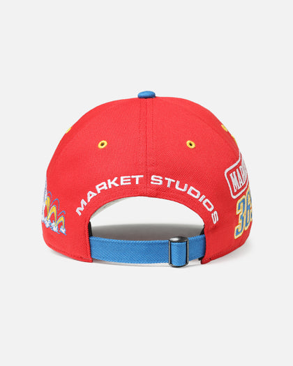 47 Brand X Market Studios 'Flames' 47 MVP Strapback Torch Red