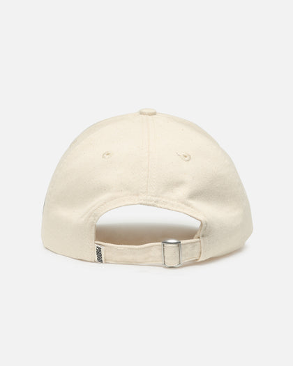 S Double Shawn Script Strapback Unbleached
