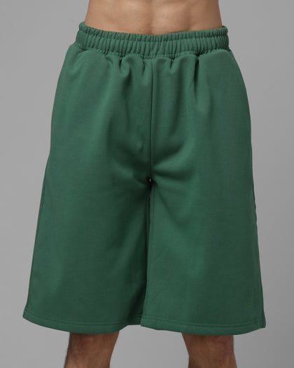 Loiter Ultra Hybrid Fleece Shorts Green