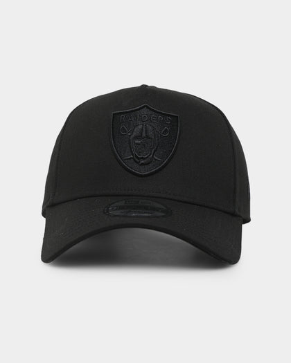 New Era Las Vegas Raiders Triple Black 9FORTY A-Frame Snapback Black/Black