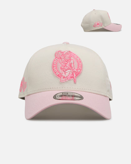 New Era Boston Celtics 'Lover's Club' 9FORTY A-Frame Snapback Chrome