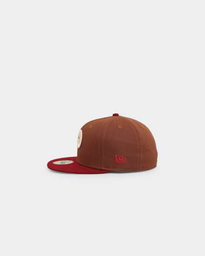New Era Philadelphia Phillies 'Harvest' 59FIFTY Fitted Dark Brown