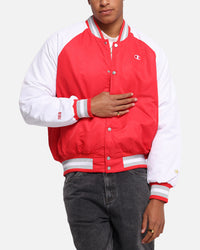 Champion Rebel USA Letterman Jacket Red Spark Csi