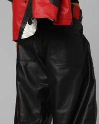 Loiter F-16 Balloon Jeans Black Wax