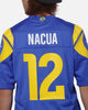 Nike Los Angeles Rams Puka Nacua #12 Home Game NFL Jersey Official Team Colours