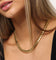 House Of Auric Cuban Link 10mm 18" Chain 18K Gold Vermeil