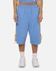 Majestic Atheltic Women's New York Yankees Contrast Tie Long Shorts Marina Blue