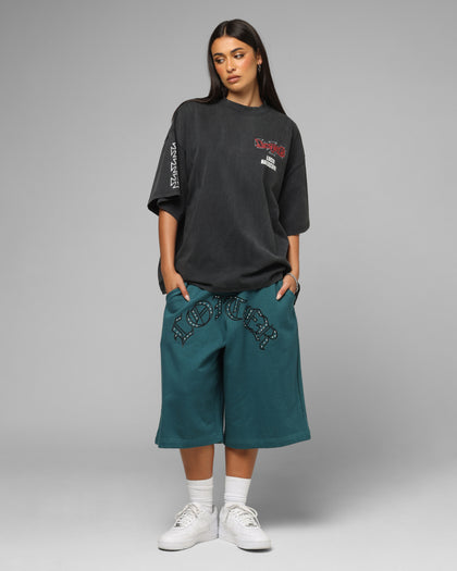 Loiter Hardcore Premium T-Shirt Washed Black