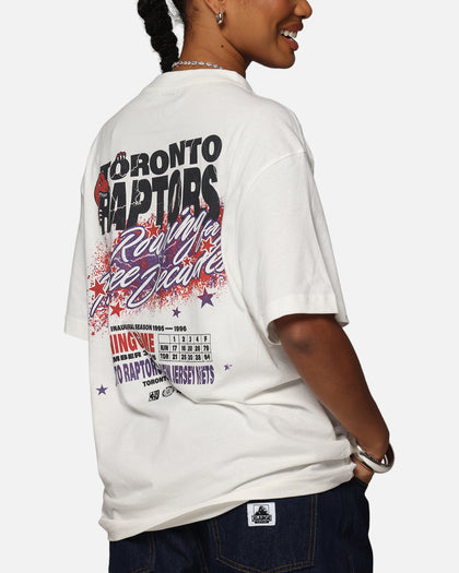 Mitchell & Ness Toronto Raptors Three Decades T-Shirt Vintage White