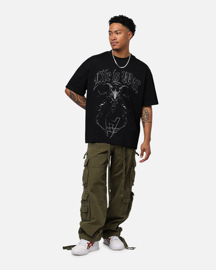 The Anti Order Life Is War T-Shirt Black