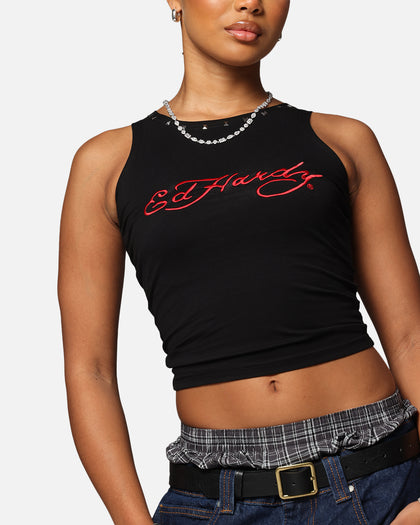 Ed Hardy Women's Electric Tank Black