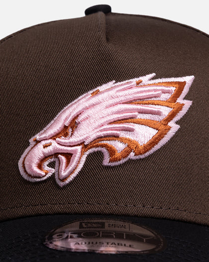 New Era Philadelphia Eagles 9Forty A-Frame Snapback Walnut