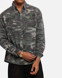 XXIII Slub Overshirt Camo