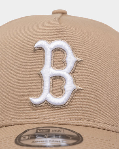 New Era Boston Red Sox 9FORTY A-Frame Snapback Tumbleweed