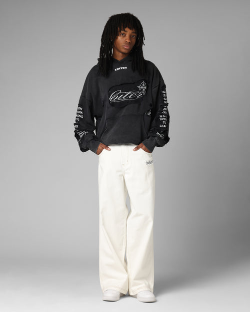 Loiter Star Born Jeans Off White