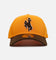 New Era Wyoming Cowboys 'Walnut Visor' 9FORTY A-Frame Snapback Walnut