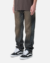 MNML V380 Baggy Denim Jeans Rust