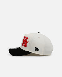 New Era Houston Astros 'MLB & NCAA Dual Logo' 9FORTY A-Frame Snapback Chrome
