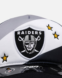 Pro Standard Las Vegas Raiders 'NFL Kickoff' Trucker Snapback Grey