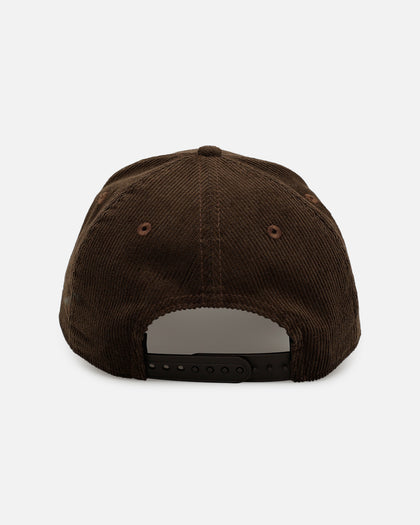 New Era Los Angeles Dodgers 'Cord Tones' 9FORTY A-Frame Snapback Walnut