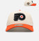 New Era Philadelphia Flyers 'Team Color Visor' 9FORTY A-Frame Snapback Chrome/Official Team Color