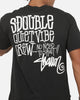 S Double Quiet Vibe T-Shirt Black