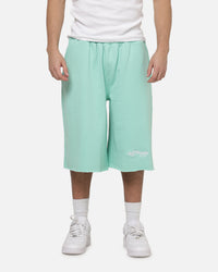 Ed Hardy Baggy Fleece Shorts Turquoise