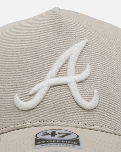 47 Brand Atlanta Braves 'Contemporary Basics' Offside DT Snapback Tan