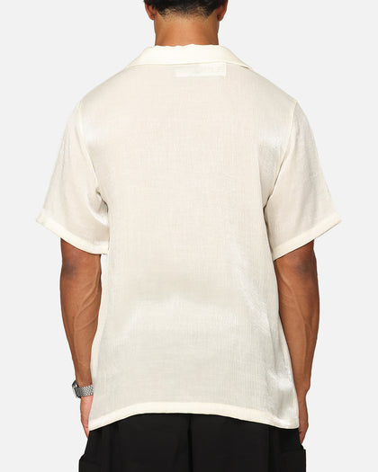 XXIII Diamond Button Up Shirt Off White