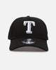 New Era Texas Rangers 'Easy Black and White' 9FORTY A-Frame Snapback Black/White