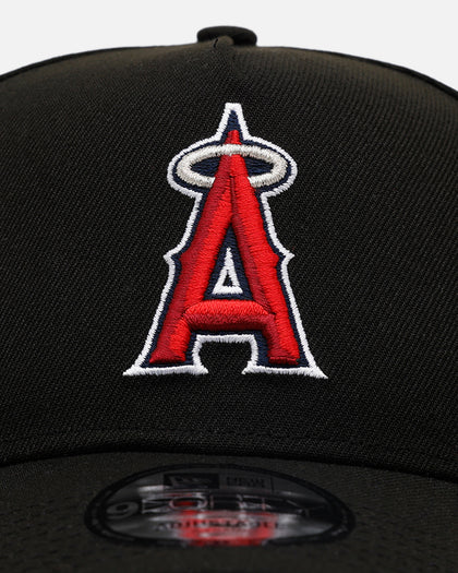 New Era Los Angeles Angels 'Black And Team Color' 9FORTY A-Frame Snapback Black/Official Team Color