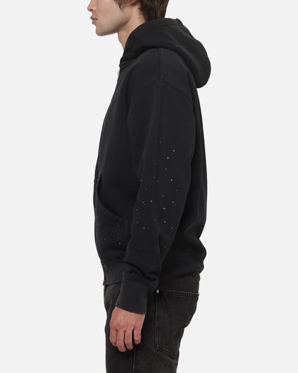 Saint Morta Medici Zip Hoodie Washed Black