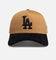 New Era Los Angeles Dodgers "Wheat Black Suede" 9Forty A-Frame Snapback Beige/Khaki