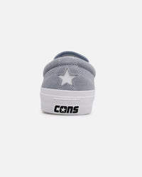 Converse One Star CC Slip On Light Blue
