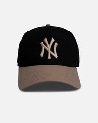New Era New York Yankees 'Black Camel' 9FORTY A-Frame Snapback Black/Camel