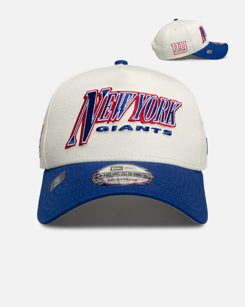New Era New York Giants "NFL 26 AU Two Tone Chrome" 9Forty A-Frame Snapback Official Team Colours