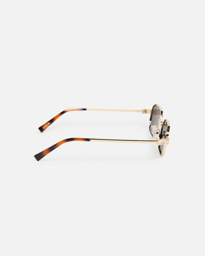 Le Specs Mythic Sunglasses Gold/Smoke