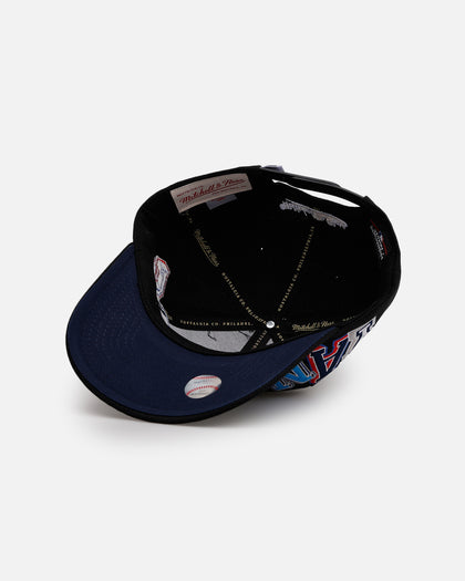 Mitchell & Ness New York Yankees 'Hyper Type' Pro Crown Snapback Black