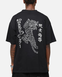 Ed Hardy Tiger Stamp T-Shirt Black
